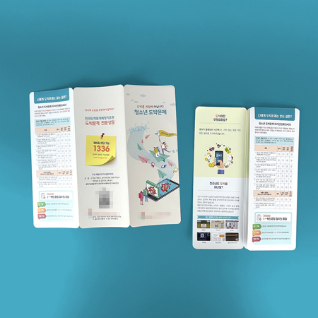 ***** 도무송 리플릿