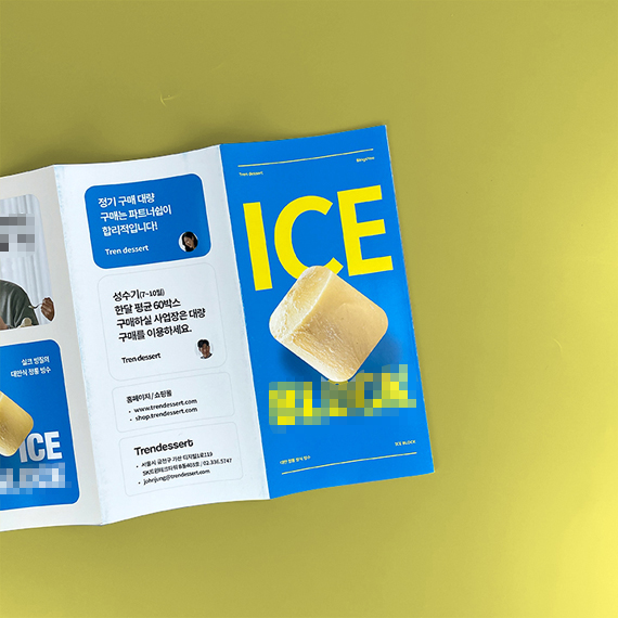 아이스** 리플릿