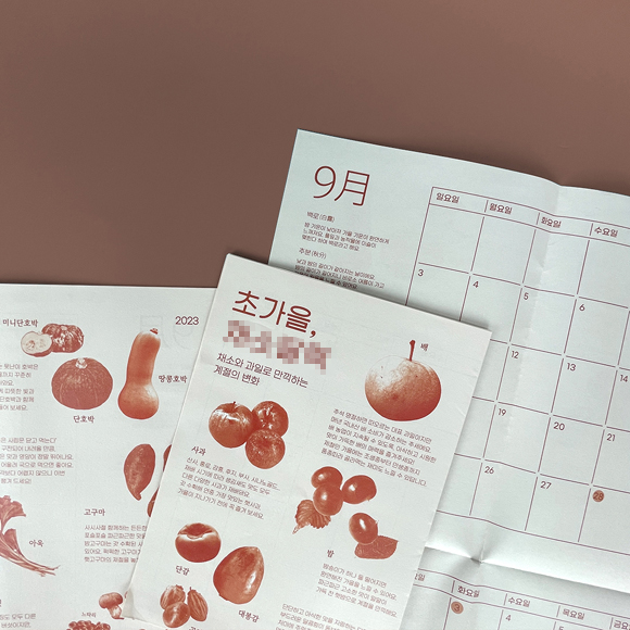 **달력 십자접지