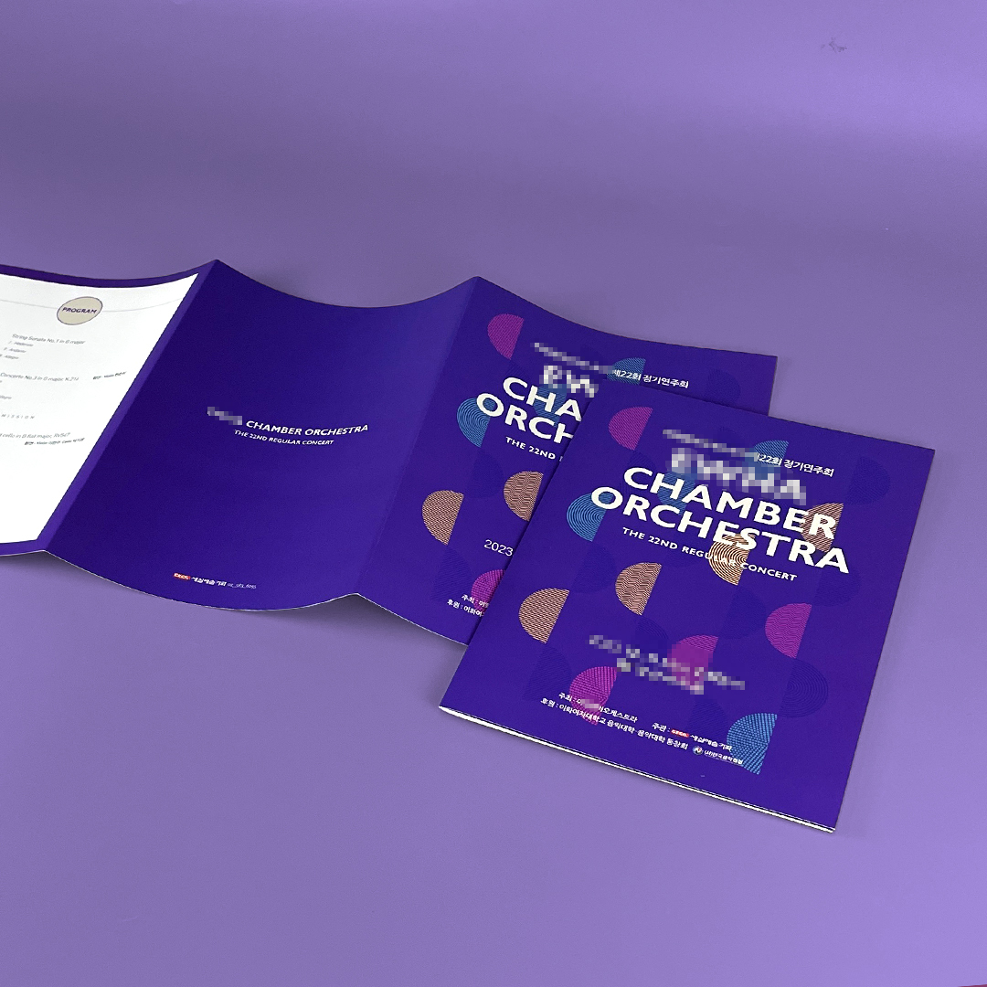 ****오케스트라 정기연주회 리플릿