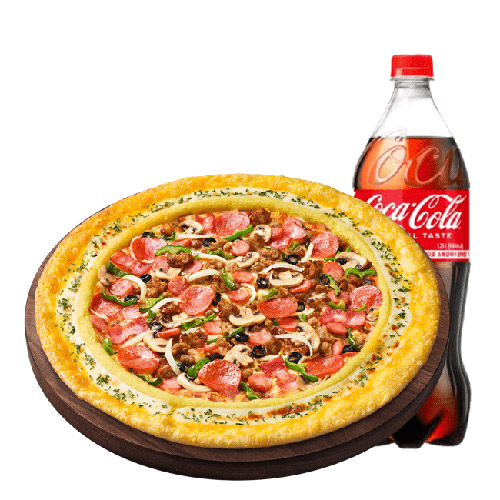 수퍼슈프림 리치골드L + 콜라